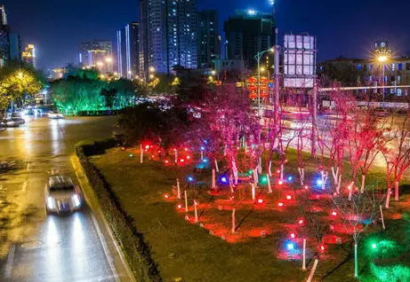 南充市政亮化水蜜桃视频在线免费製作施工安裝