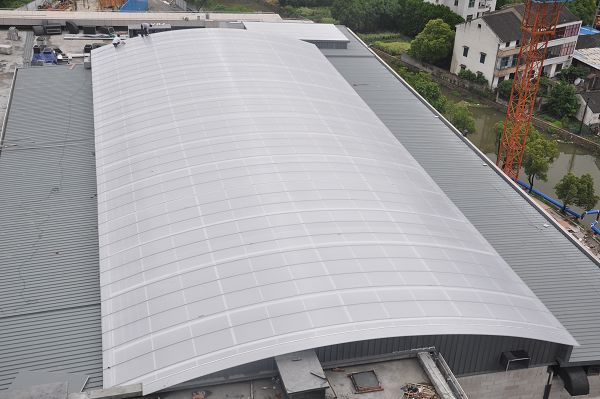 湖北宜昌市大華集團廠房采光工程-鎖扣水蜜桃视频在线免费板